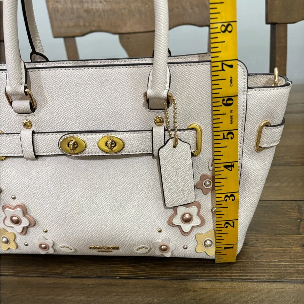 Coach Blake Carryall 25 with Floral Appliqué